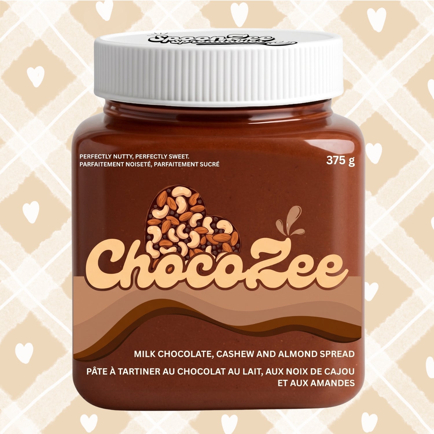 ChocoZee - Milk Chocolate, Almond and Cashew Spread – SpoonZee